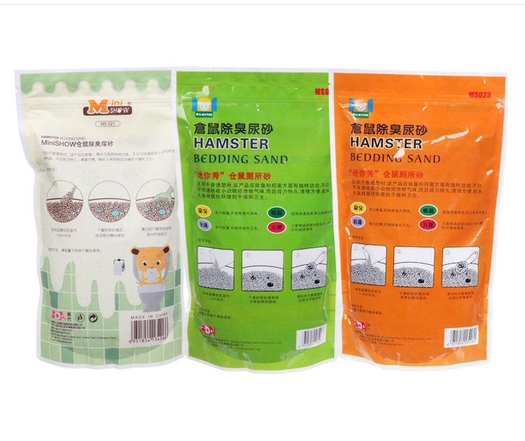 minishow 迷你秀仓鼠吸尿除臭厕砂1KG 三种香味