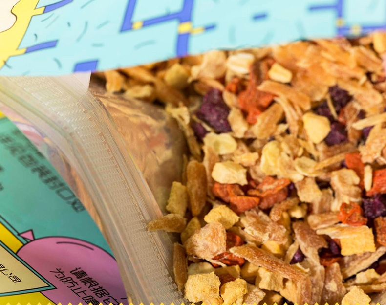 句句兽 大满足系列冻干鲜果综合肉脆片狗零食 400g