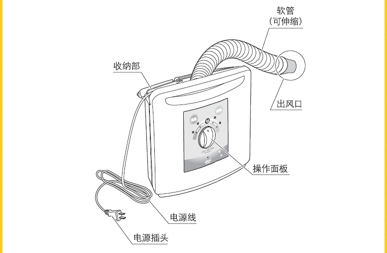 爱丽思IRIS 宠物静音烘干器 PDR270 吹水机