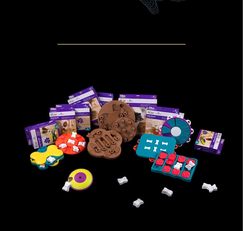 酷极kyjen 七连环益智狗狗玩具