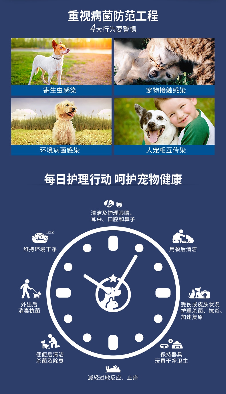 麦高臣 宠物犬猫通用神仙水 100ml 伤口及皮肤护理 美国进口 到期时间2022/7/15