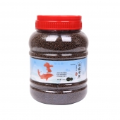 聚宝源 锦鲤金鱼通用鱼粮育成2mm颗粒 500g