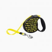 福莱希flexi 荧光黄系列狗狗自动伸缩牵引绳