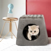 ZEZE 沙发屋 封闭式猫窝