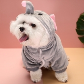 伊丽 大象变身装狗衣服可爱动物变身双脚装 舒适透气 回头率高